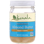 Kevala, Almond Butter, Classic Creamy, 12 oz (340 g) - The Supplement Shop