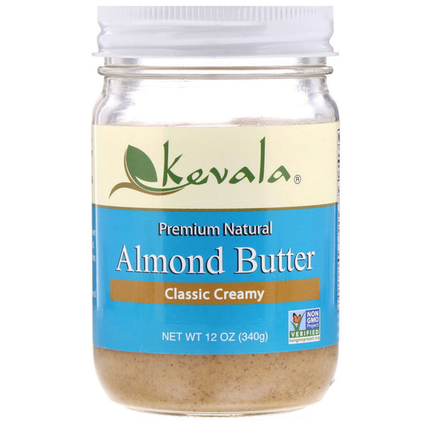 Kevala, Almond Butter, Classic Creamy, 12 oz (340 g) - The Supplement Shop