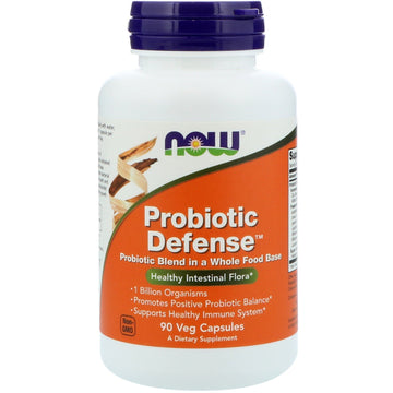 Now Foods, Probiotic Defense, 90 Veg Capsules