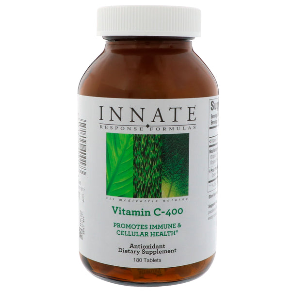Innate Response Formulas, Vitamin C-400, 180 Tablets - The Supplement Shop