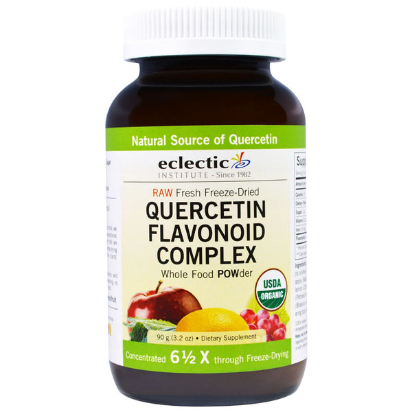 Eclectic Institute, Quercetin Flavonoid Complex, Whole Food POWder, 3.2 oz (90 g) - The Supplement Shop