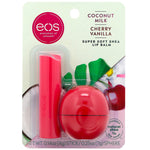 EOS, Super Soft Shea Lip Balm, Coconut Milk & Cherry Vanilla, 2 Pack, 0.39 oz (11 g) - The Supplement Shop