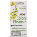Health Plus, Super Colon Cleanse, 530 mg, 60 Capsules - The Supplement Shop