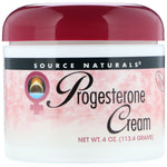 Source Naturals, Progesterone Cream, 4 oz (113.4 g) - The Supplement Shop