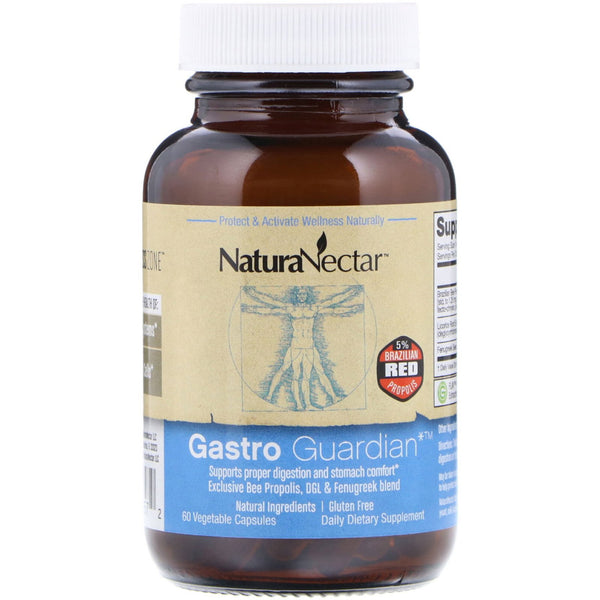 NaturaNectar, Gastro Guardian, 60 Vegetable Capsules - The Supplement Shop