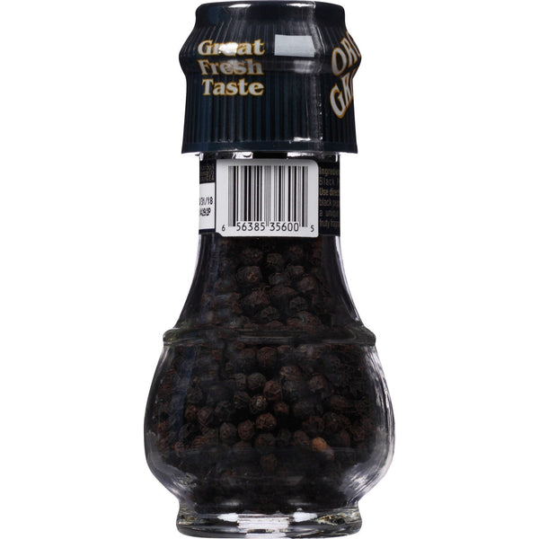 Drogheria & Alimentari, Organic Black Pepper Corns Mill, 1.58 oz (45 g) - The Supplement Shop