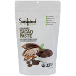 Sunfood, Organic Cacao Paste, 1 lb (454 g) - The Supplement Shop