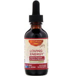 Bioray, Loving Energy, Adrenal Support with Medical Mushrooms, Alcohol Free, 2 fl oz (60 ml) - The Supplement Shop