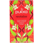 Pukka Herbs, Revitalise, Organic Cinnamon, Cardamom, & Ginger Tea, 20 Tea Sachets, 1.41 oz (40 g) - The Supplement Shop
