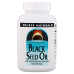 Source Naturals, Black Seed Oil, 120 Softgels - The Supplement Shop