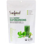 Sunfood, Sun Is Shining Supergreens, 8 oz (227 g) - The Supplement Shop