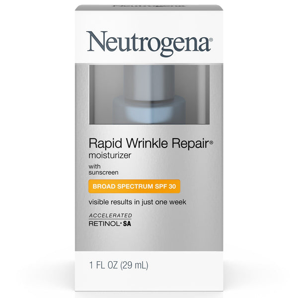 Neutrogena, Rapid Wrinkle Repair, Moisturizer SPF 30, 1 fl oz (29 ml) - The Supplement Shop