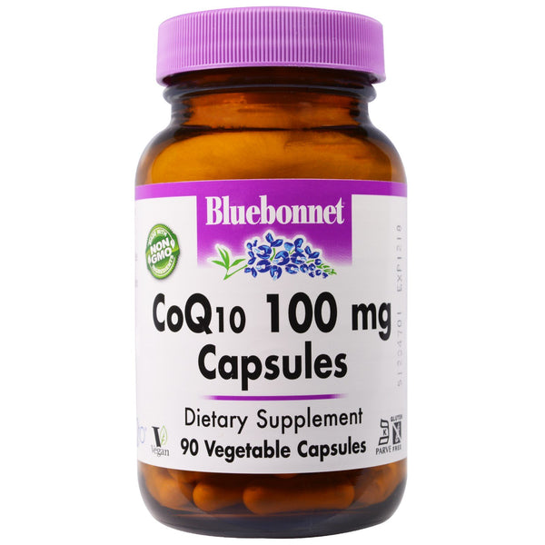 Bluebonnet Nutrition, CoQ10, 100 mg, 90 Veggie Caps - The Supplement Shop