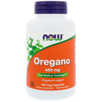 Now Foods, Oregano, 450 mg, 100 Veg Capsules - The Supplement Shop