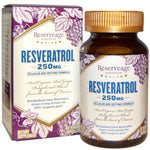 ReserveAge Nutrition, Resveratrol, 250 mg, 60 Veggie Capsules - The Supplement Shop