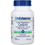 Life Extension, Super-Absorbable CoQ10, 100 mg, 60 Softgels - The Supplement Shop