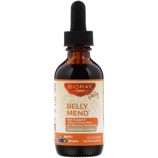 Bioray, Belly Mend, Gut Support, Alcohol Free, 2 fl oz (60 ml) - The Supplement Shop