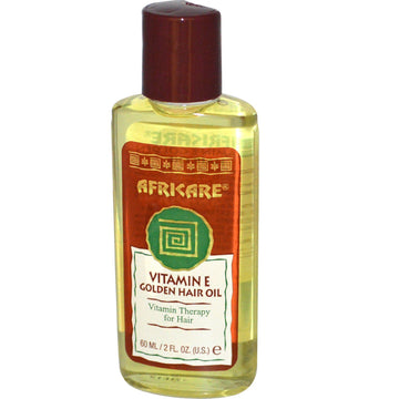 Cococare, Africare, Vitamin E Golden Hair Oil, 2 fl oz (60 ml)