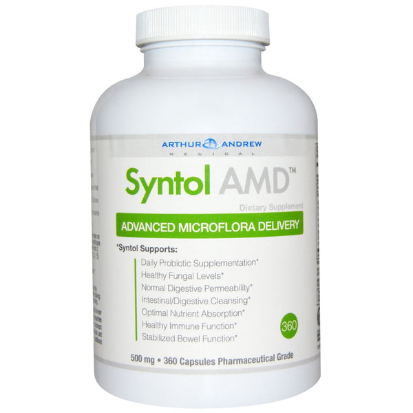 Arthur Andrew Medical, Syntol AMD, Advanced Microflora Delivery, 500 mg, 360 Capsules - The Supplement Shop