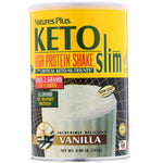 Nature's Plus, Keto Slim, High Protein Shake, Vanilla, 0.80 lb (363 g) - The Supplement Shop