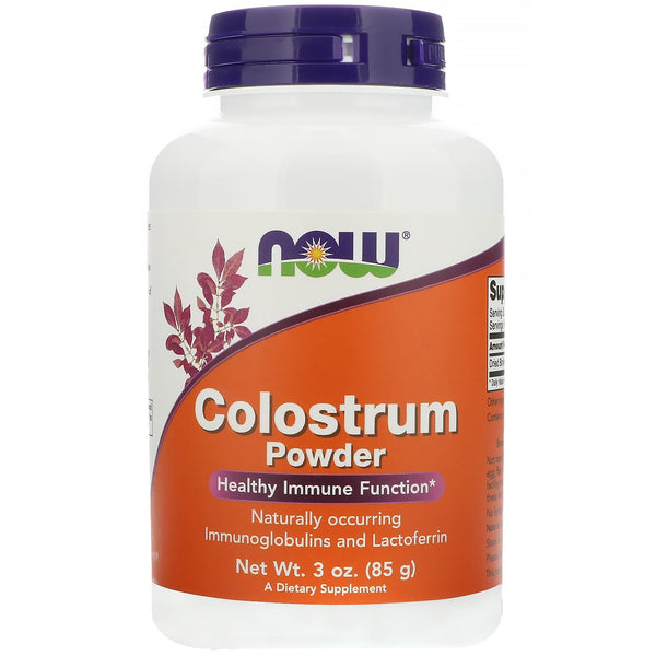 Now Foods, Colostrum Powder, 3 oz (85 g) - The Supplement Shop