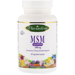 Paradise Herbs, MSM, 1,000 mg, 90 Vegetarian Capsules - The Supplement Shop