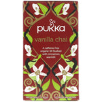 Pukka Herbs, Vanilla Chai, Caffeine Free, 20 Tea Sachets, 1.41 oz (40 g) - The Supplement Shop