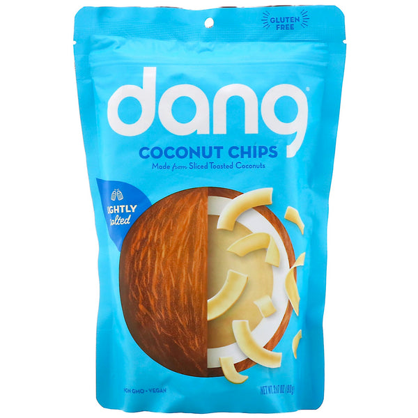 Dang, Coconut Chips, Lightly Salted, 3.17 oz (90 g) - The Supplement Shop