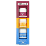 Derma E, Brightening & Hydrating Trio, 3 Piece Set, 1/2 oz Each - The Supplement Shop