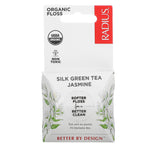 RADIUS, Organic Floss, Silk Green Tea Jasmine, 33 yds - The Supplement Shop