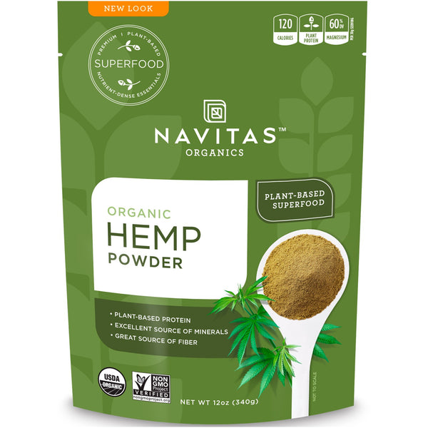 Navitas Organics, Organic Hemp Powder, 12 oz (340 g) - The Supplement Shop