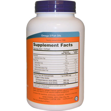 NOW Foods, Ultra Omega-3 Fish Oil, 180 Softgels