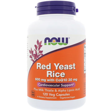 NOW Foods, Red Yeast Rice, 120 Veg Capsules