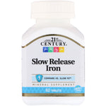 21st Century, Slow Release Iron, 60 Tablets - The Supplement Shop