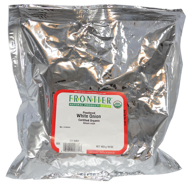 Frontier Natural Products, Organic Powdered White Onion, 16 oz (453 g) - The Supplement Shop