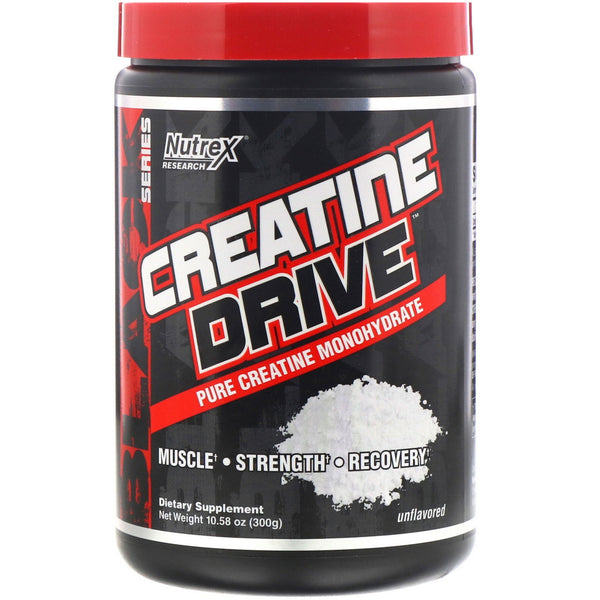 Nutrex Research, Creatine Drive, Unflavored, 10.58 oz (300 g) - The Supplement Shop