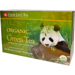 Uncle Lee's Tea, Organic Green Tea, 100 Tea Bags, 5.64 oz (160 g) - The Supplement Shop