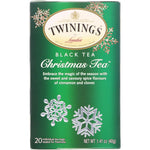 Twinings, Black Tea, Christmas Tea, 20 Tea Bags, 1.41 oz (40 g) - The Supplement Shop