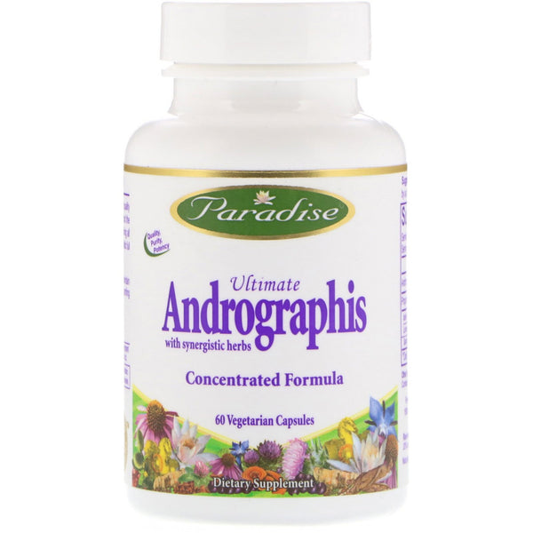 Paradise Herbs, Ultimate Andrographis, 60 Vegetarian Capsules - The Supplement Shop