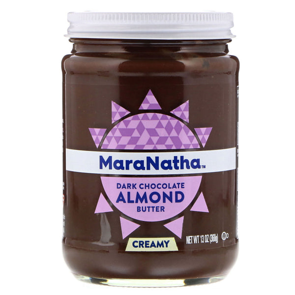 MaraNatha, Dark Chocolate Almond Butter, Creamy, 13 oz (368 g) - The Supplement Shop