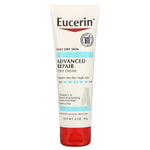 Eucerin, Advanced Repair, Light Feel Foot Creme, Fragrance Free, 3 oz (85 g) - The Supplement Shop