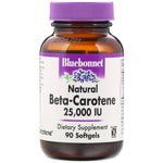 Bluebonnet Nutrition, Natural Beta-Carotene, 25,000 IU, 90 Softgels - The Supplement Shop