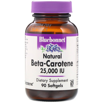 Bluebonnet Nutrition, Natural Beta-Carotene, 25,000 IU, 90 Softgels