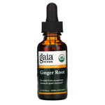Gaia Herbs, Ginger Root, 1 fl oz (30 ml) - The Supplement Shop