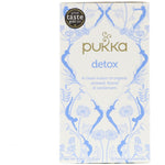 Pukka Herbs, Detox, Organic Aniseed, Fennel & Cardamom Tea, Caffeine Free, 20 Herbal Tea Sachets, 1.41 oz (40 g) - The Supplement Shop