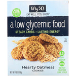 Fifty 50, Low Glycemic Hearty Oatmeal Cookies, 7 oz (198 g) - The Supplement Shop
