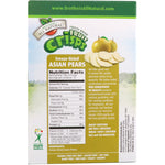 Brothers-All-Natural, Freeze Dried - Fruit-Crisps, Asian Pears, 12 Single-Serve Bags, 10 g Each - The Supplement Shop
