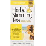 21st Century, Herbal Slimming Tea, Honey Lemon, Caffeine Free, 24 Tea Bags, 1.7 oz (48 g) - The Supplement Shop