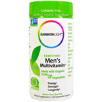 Rainbow Light, Certified Men's Multivitamin, 120 Vegetarian Capsules - The Supplement Shop
