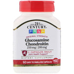 21st Century, Glucosamine Chondroitin, Original Strength, 60 Easy to Swallow Capsules - The Supplement Shop